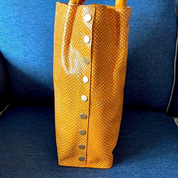 Hammitt Oliver Large Snake Embossed Tote Bag - Picture 5 of 10